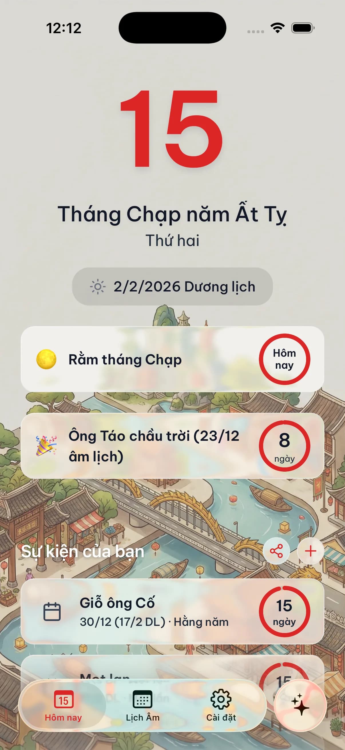 Lịch Ta - Lịch Âm & Tử Vi AI 1