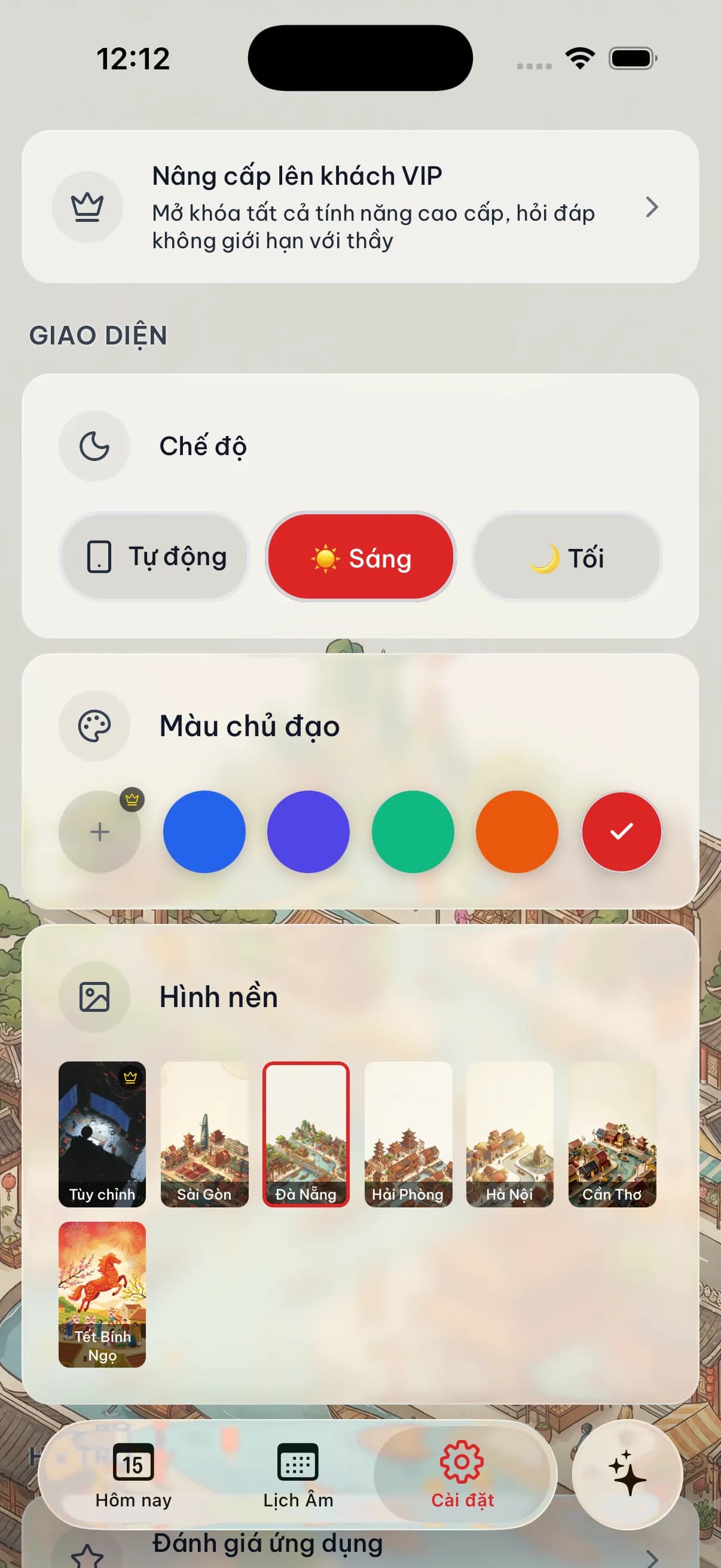 Lịch Ta - Lịch Âm & Tử Vi AI 3