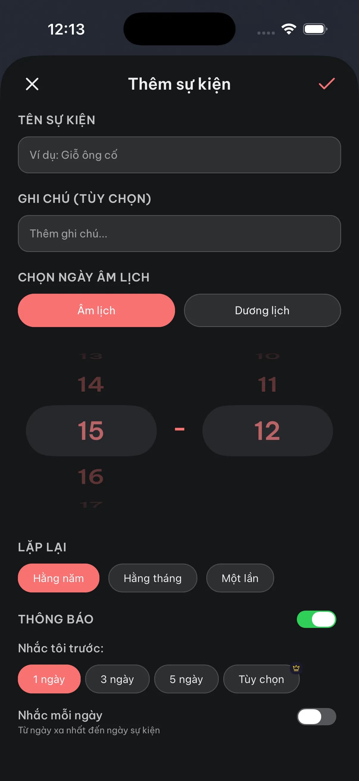 Lịch Ta - Lịch Âm & Tử Vi AI 5