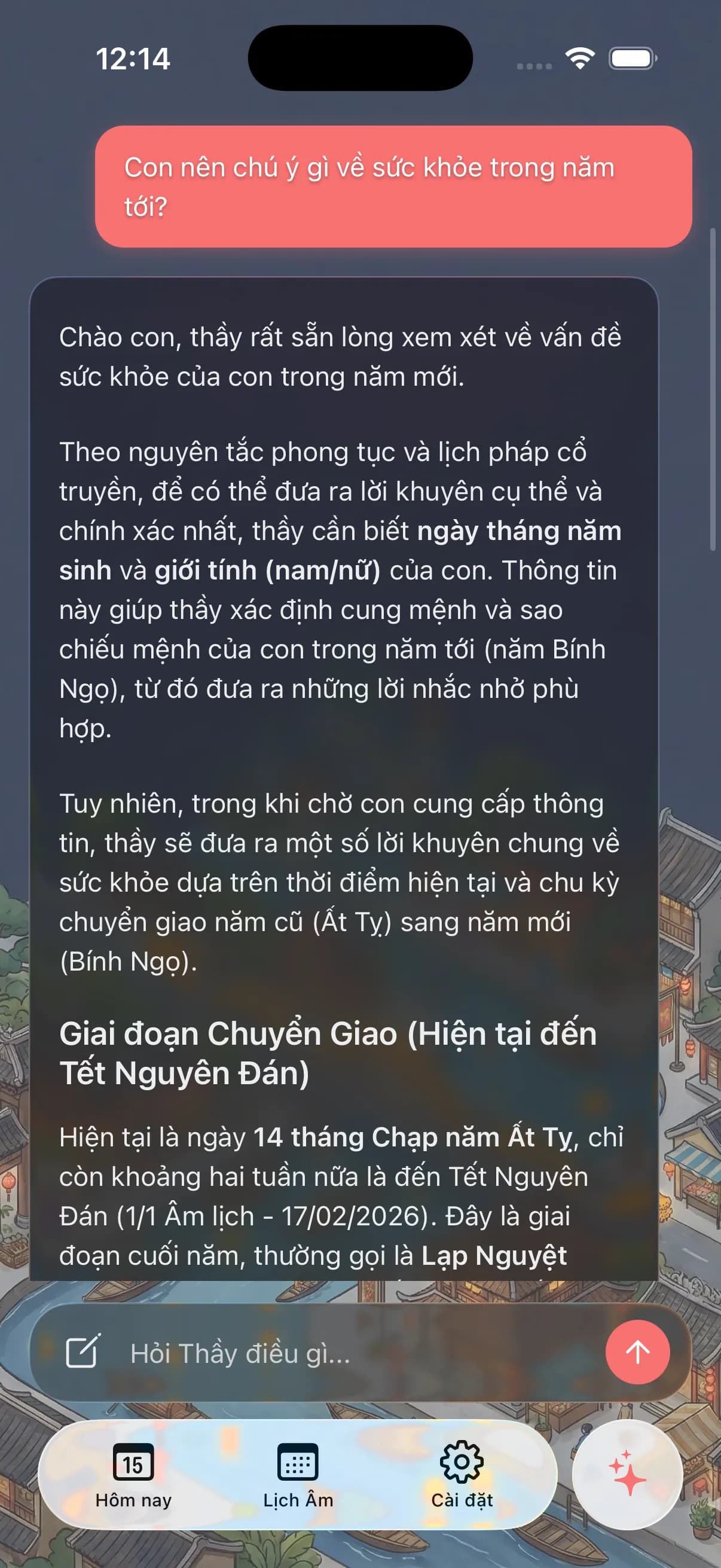 Lịch Ta - Lịch Âm & Tử Vi AI 6